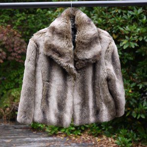 Alpine Studio Faux Fur Coat